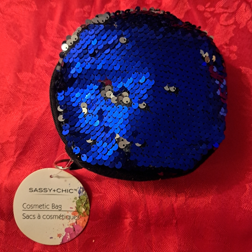 SASSY CHIC Cosmetic Bag, 5 X 6 inches